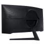 Monitor Gaming Ultrapanorámico Curvo Samsung Odyssey G5 LC34G55TWWP 34'/ UWQHD/ 1ms/ 165Hz/ VA/ Negro