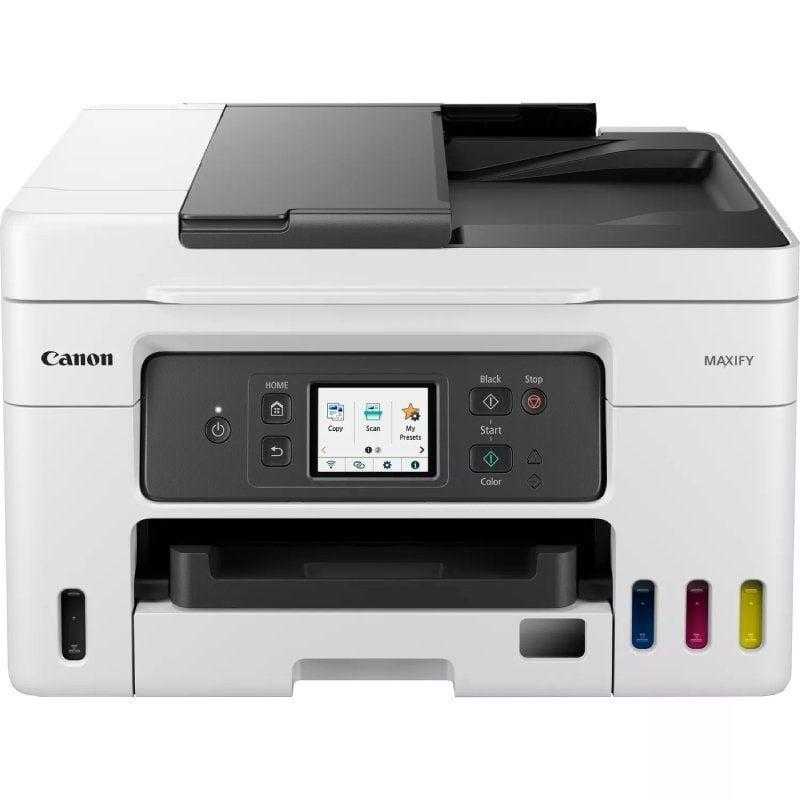 Canon Multifunción Recargable Canon MAXIFY GX4050 MegaTank WiFi/ Fax/ Dúplex/ Blanca