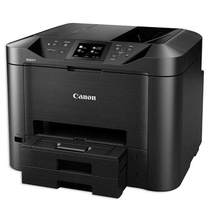 Canon Multifunción Canon MAXIFY MB5450 WiFi/ Fax/ Dúplex/ Negra