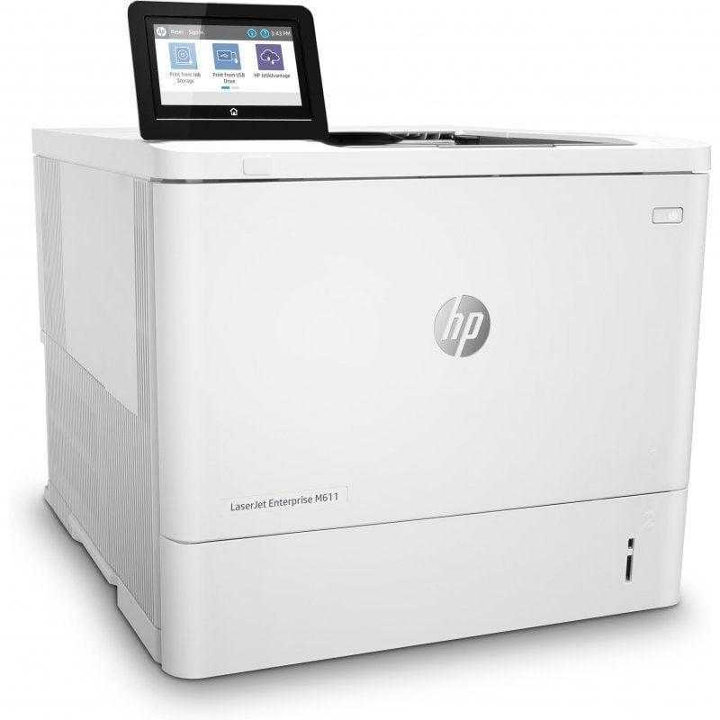 HP Impresora Láser Monocromo HP Laserjet Enterprise M611DN Dúplex/ Blanca