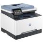 Multifunción Láser Color HP Laserjet Pro MFP 3302FDW WiFi/ Fax/ Dúplex/ ADF/ Blanca y Azul