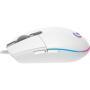 Ratón Gaming Logitech G102 Lightsync/ Hasta 8000 DPI/ Blanco