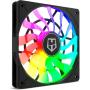 Ventilador Nox Slim Fan/ 12cm/ ARGB