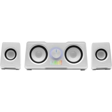 Altavoces Mars Gaming MS22W/ 35W/ 2.2/ Blancos