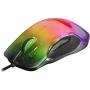 Ratón Gaming Mars Gaming MMGLOW/ Hasta 12800DPI/ Negro