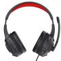 Auriculares Gaming con Micrófono Trust Gaming 24785/ Jack 3.5/ Rojos y Negros