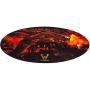 Alfombra Gaming Woxter Stinger Floorpad/ Roja