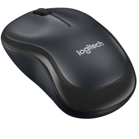 Ratón Inalámbrico Logitech Silent M220/ Hasta 1000 DPI/ Gris Marengo