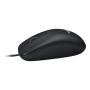 Ratón Logitech M100/ Hasta 1000 DPI/ Negro