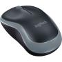 Ratón Inalámbrico Logitech M185/ Hasta 1000 DPI/ Gris