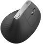 Ratón Ergonómico Inalámbrico por Bluetooth Logitech Vertical MX/ Batería recargable/ Hasta 4000 DPI