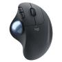 Ratón Trackball Inalámbrico por Bluetooth Logitech ERGO M575/ Hasta 2000 DPI/ Grafito