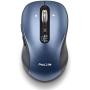 Ratón Inalámbrico por Bluetooth NGS Infinity-RB/ Batería recargable/ Hasta 3200 DPI/ Azul