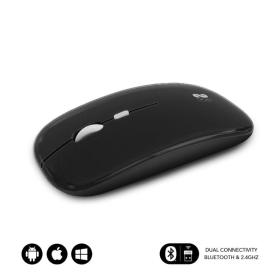 Ratón Inalámbrico por Bluetooth Subblim Dual Flat/ Batería recargable/ Hasta 1600 DPI