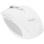 Ratón Inalámbrico por Bluetooth Trust Ozaa Compact Wireless/ Batería recargable/ Hasta 3200 DPI/ Blanco