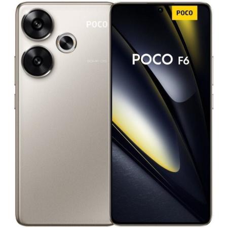 Smartphone Xiaomi POCO F6 8GB/ 256GB/ 6.67'/ 5G/ Titanio