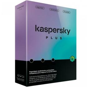 Antivirus Kaspersky Plus/ 3 Dispositivos/ 1 Año