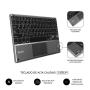 Funda con Teclado Subblim Keytab Pro Bluetooth Touchpad para Tablets de 10.1'-10.8'/ Negra