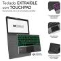 Funda con Teclado Subblim KeyTab Pro BT para Tablet iPad 10.9' 10a Gen/ Negra