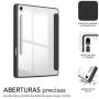 Funda Subblim Clear Shock para Tablet Samsung S9 11'/ S9 FE 10.9'/ Negra