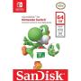 Tarjeta de Memoria SanDisk Nintendo Switch 64GB microSD XC UHS-I/ Clase 10/ 100MBs