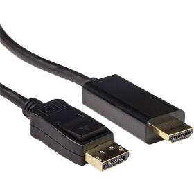 ACT Conversion Cable DisplayPort Male To HDMI-A Male 0.50m