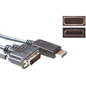 ACT Conversion Cable DisplayPort Male To DVI Male 0.50m