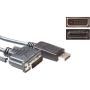 ACT Conversion Cable DisplayPort Male To DVI Male 3.00m