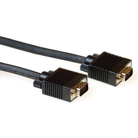 ACT 50 cm High Performance VGA Cable Male-Male Black