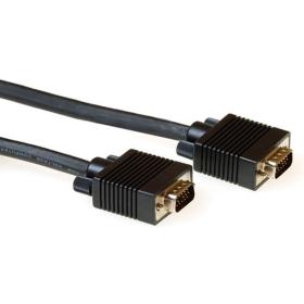 ACT 1.8m High Performance VGA Cable Male-Male Black