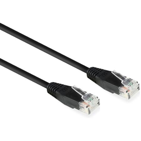 ACT Black 0.9m U/UTP CAT6 Patch Cable w/ RJ45 Connectors