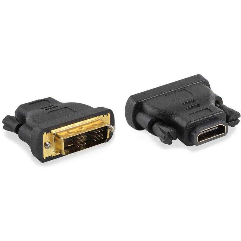 ACT DVI-D To HDMI Adapter 1X DVI-D Male 1X HDMI A Female