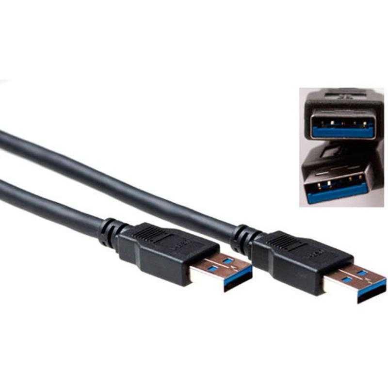 ACT USB 3.0 A Male - USB A Male 2.00m