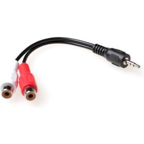 ACT 0.15m Audio Connection Cable 1X 3.5mm Jack M-M