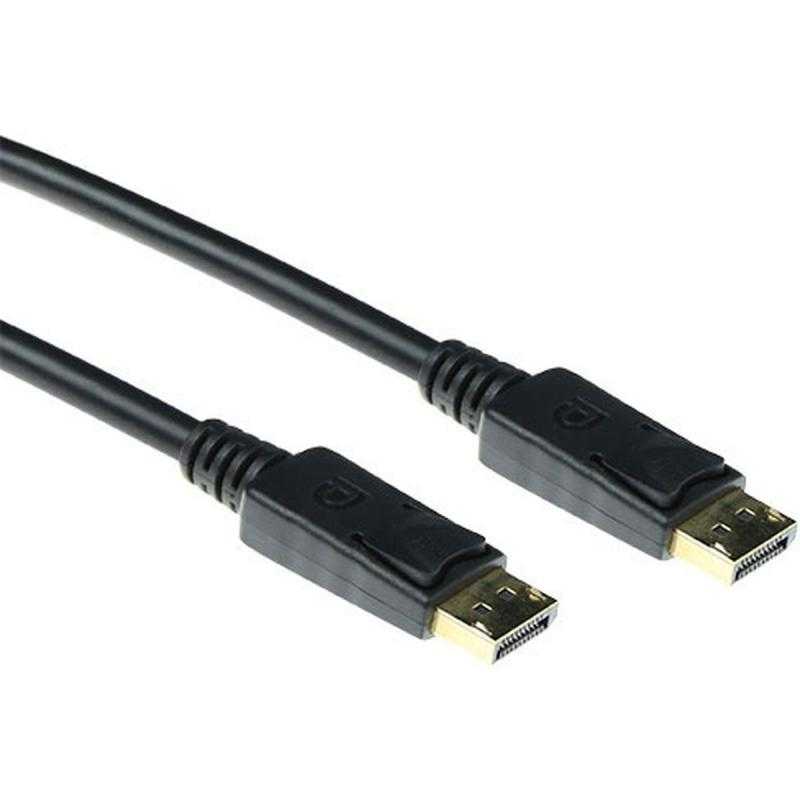 ACT 1m DisplayPort Cable Male - DisplayPort Male Power