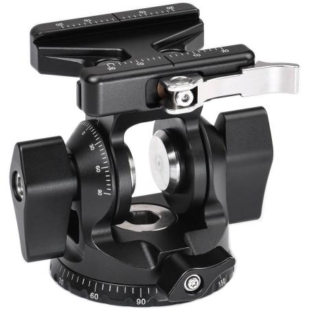 Sunwayfoto Two-Way Head w/ Clamp And QR Plate DT-03