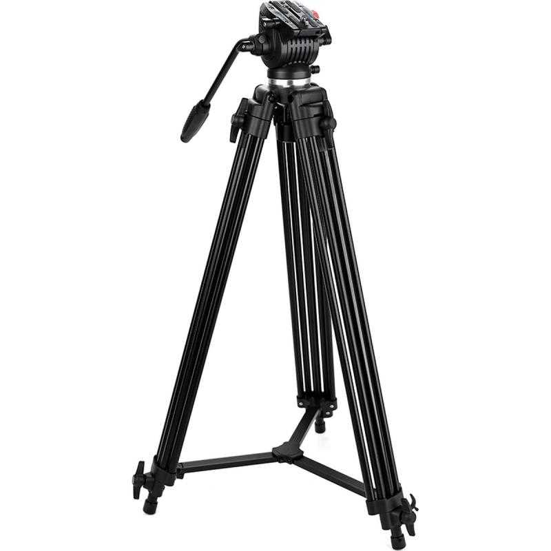 Caruba Videostar 177 Pro Videostatief + Liquid Damped Head