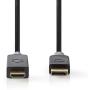 Nedis DisplayPort-Cable DisplayPort Male HDMI Connector 1m