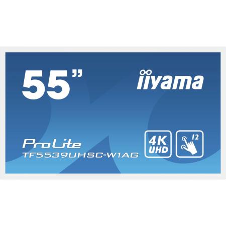 Iiyama 55i Pcap WH Anti-Glare Bezel Free 15 Points T-Screen