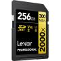 Lexar SDHC Professional UHS-II 2000X 256GB V90