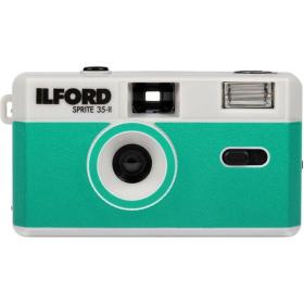 Ilford Camera Sprite 35-II Silver And Teal