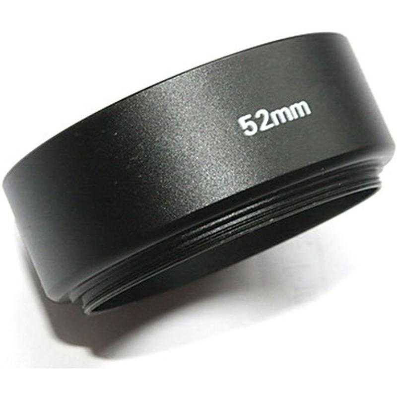 GREEN.L 52mm Metalen Lens Hood