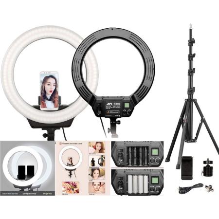 KingJoy R216+fl2009+bd3+lc15 Ringlight Set