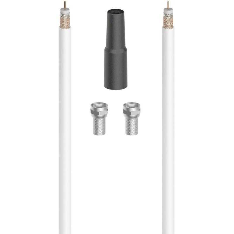 Hama Sat-Connection Set 100dB 10m