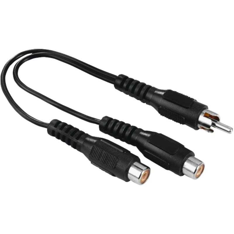 Hama Subwoofer-Adapter Cinch-Plug - 2 Cinch-Koppelingen