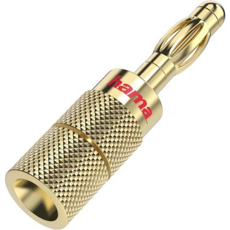 Hama Audio-Luidsprekeradapter Banana Plug Set Van 4
