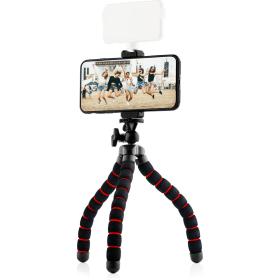 MOJOGEAR Flexibel Tripod w/ Foam Rubber Legs Black/Red