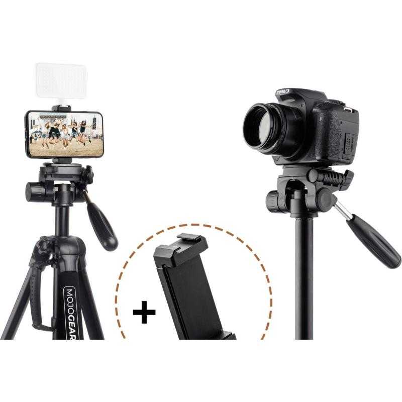 MOJOGEAR 177cm 2-In-1 Statief Tripod/Monopod