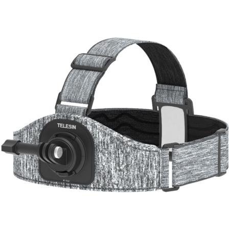 Telesin Dual Mount Head Strap (Front + Back)