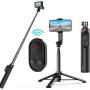 Telesin Vlog Selfie Stick For GoPro w/ Bluetooth Remote